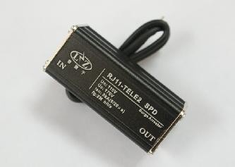 供应雷震子电话线防雷器RJ11-TELE